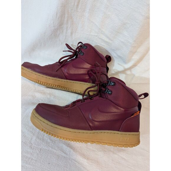 Nike Path Winter “Dark Beetroot Gum” BQ4223-600 Mens 7.5 (2020) Wine Gum Boots - Picture 3 of 6